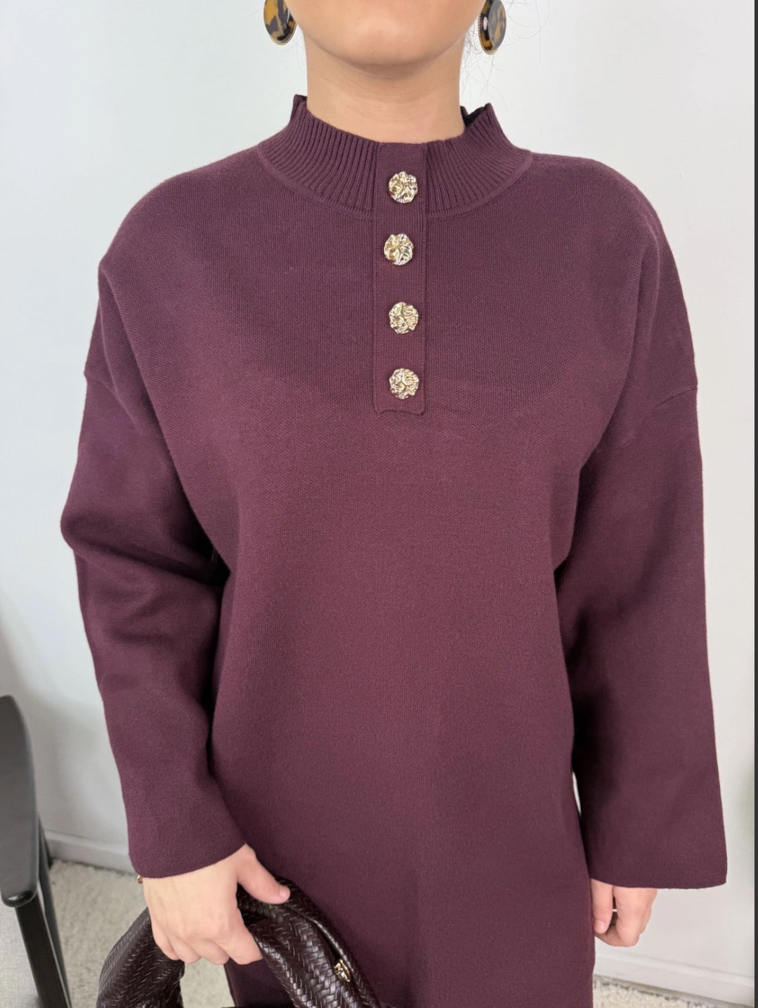 Ensemble jade-violet