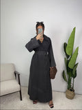 Trench Jean Louise — Noir / gris anthracite