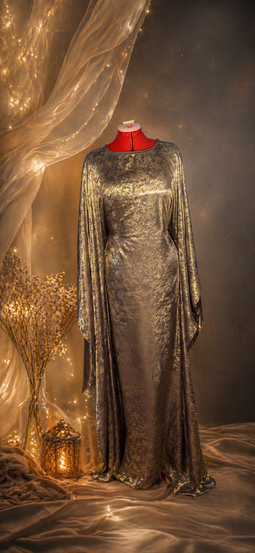 Abaya Alyara – Édition Dorée